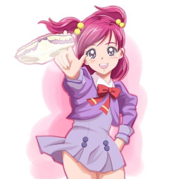 yumehara nozomi (precure and 1 more) drawn by h26r