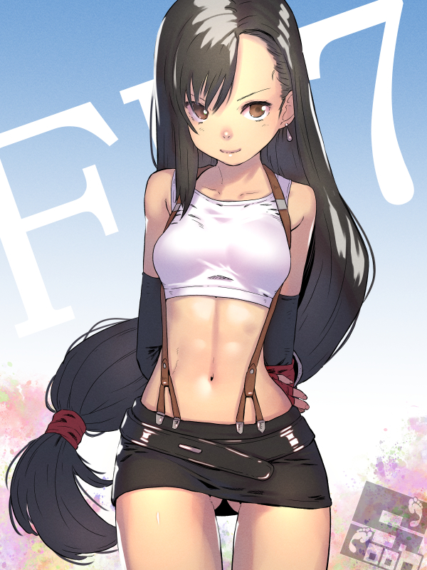 tifa lockhart (final fantasy and 1 more) drawn by soon_(c-u-soon)