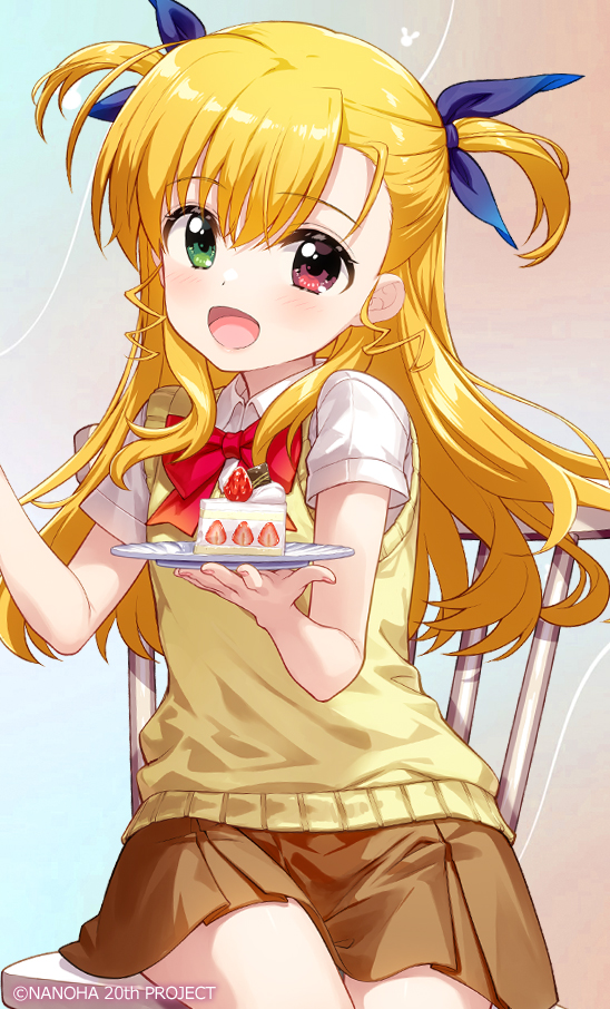 vivio (lyrical nanoha and 1 more) drawn by fujima_takuya