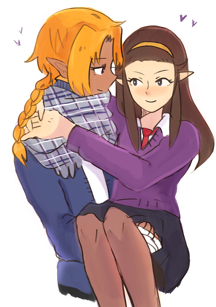 princess zelda and sheik (the legend of zelda and 2 more)