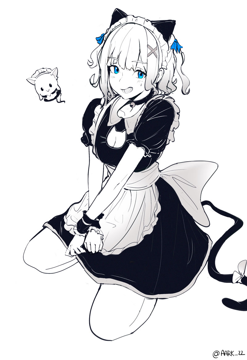 mint fantome (indie virtual youtuber) drawn by aark_22