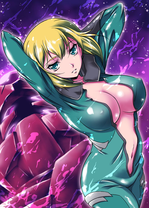 louise halevy and ahead (gundam and 1 more) drawn by kusui_aruta