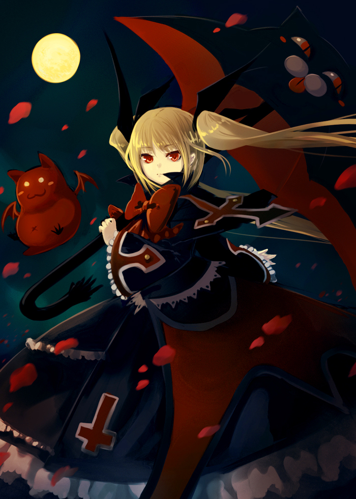 rachel alucard, gii, and nago (blazblue) drawn by ochakai_shin'ya