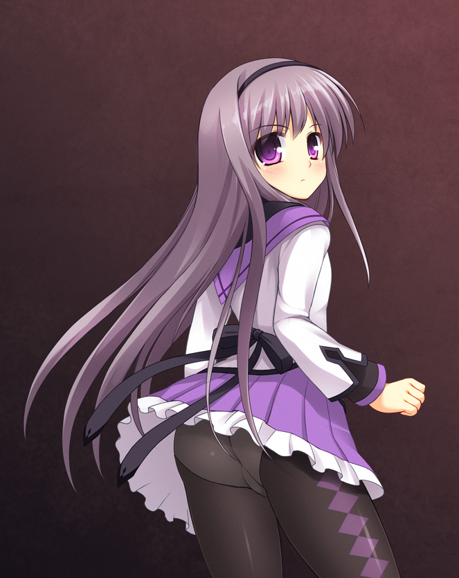 akemi homura (mahou shoujo madoka magica) drawn by ash_(pixiv53802)