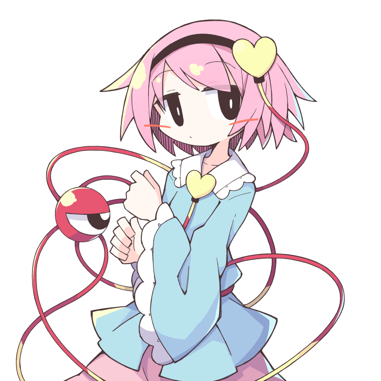 komeiji koishi and komeiji satori (touhou) drawn by asameshi