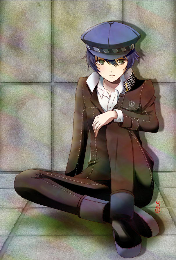 shirogane naoto (persona and 1 more) drawn by machinosuke