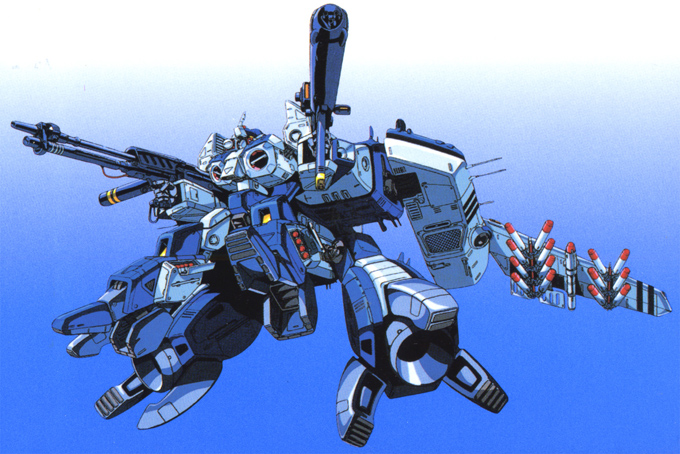 legioss, stick bernard, and tread (kikou souseiki mospeada and 1 more)