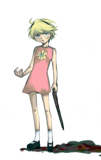 mandy (the grim adventures of billy & mandy) drawn by umemani