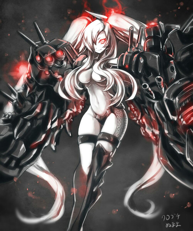 southern ocean war princess (kantai collection) drawn by kurobuchi_numama