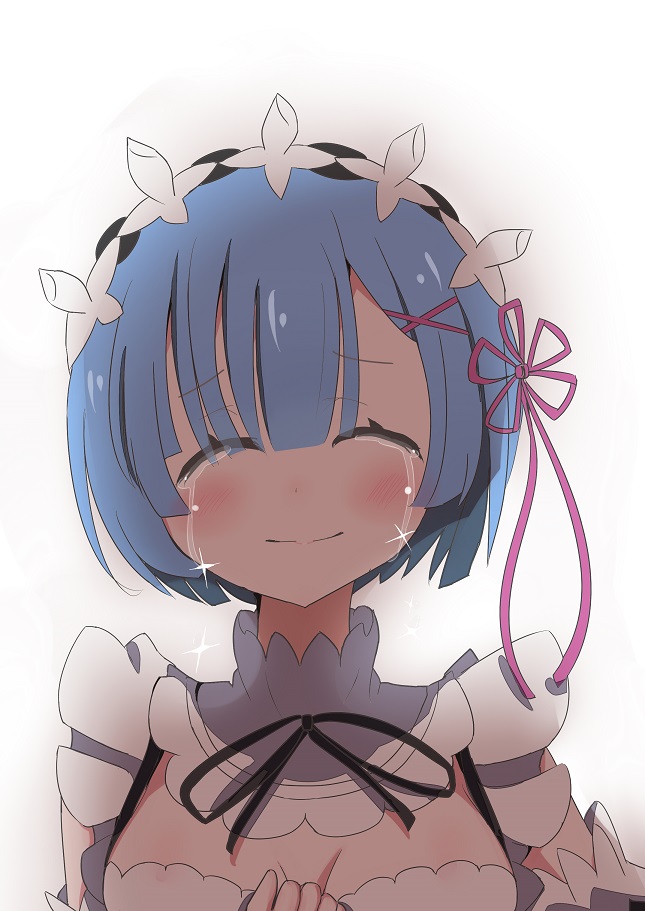 rem (re:zero kara hajimeru isekai seikatsu) drawn by osakilo