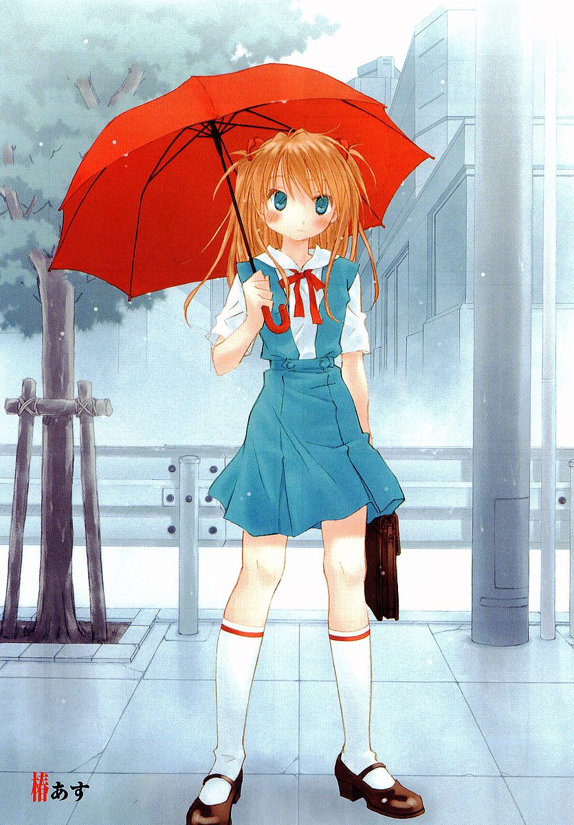 souryuu asuka langley (neon genesis evangelion) drawn by tsubaki_asu