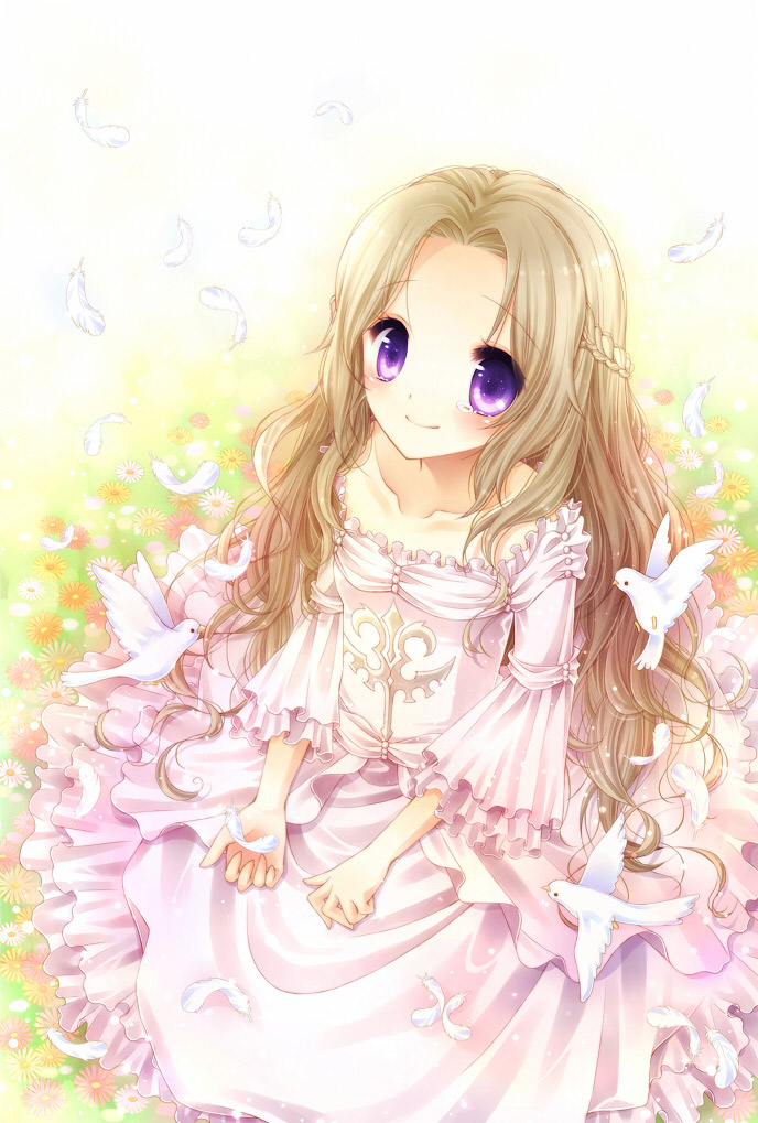 nunnally vi britannia (code geass) drawn by hoshisaki_yume