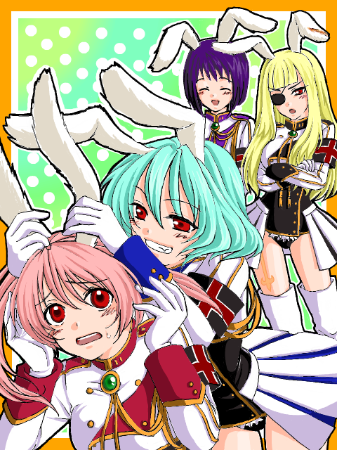 chiester410, chiester45, chiester00, and chiester556 (umineko no naku koro ni) drawn by yukashia