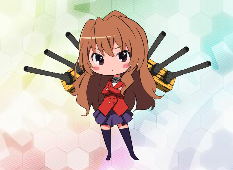 aisaka taiga (kantai collection and 1 more) drawn by tsukumo_(soar99)