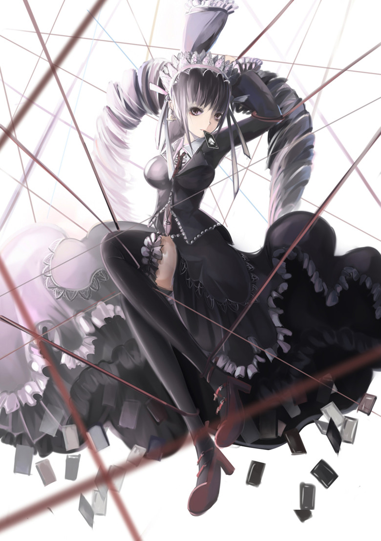 celestia ludenberg (danganronpa and 1 more) drawn by qianqian