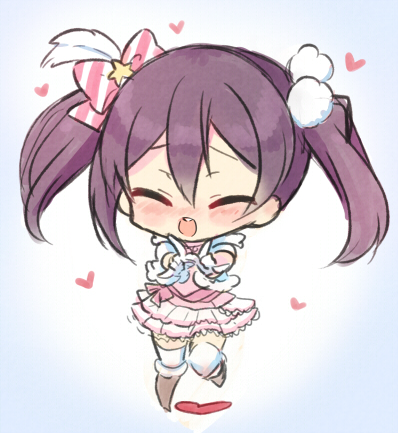yazawa nico (love live! and 1 more) drawn by ayuma_sayu