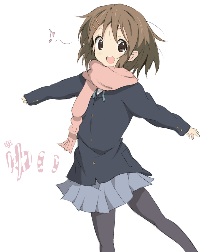 hirasawa yui (k-on!) drawn by core_(mayomayo)