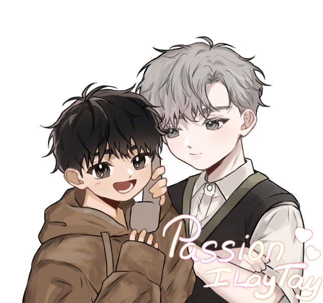 jeong taeui and ilay riegrow (passion) drawn by zenlis
