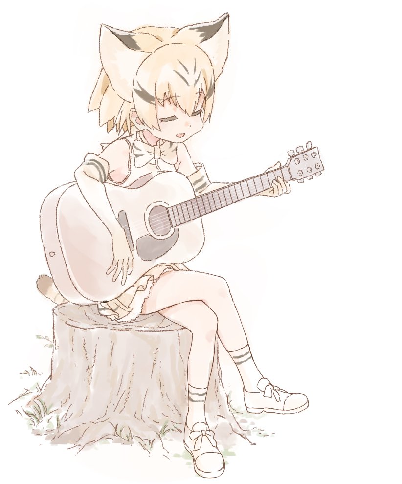 sand cat and mewhan (kemono friends) drawn by oda_keito