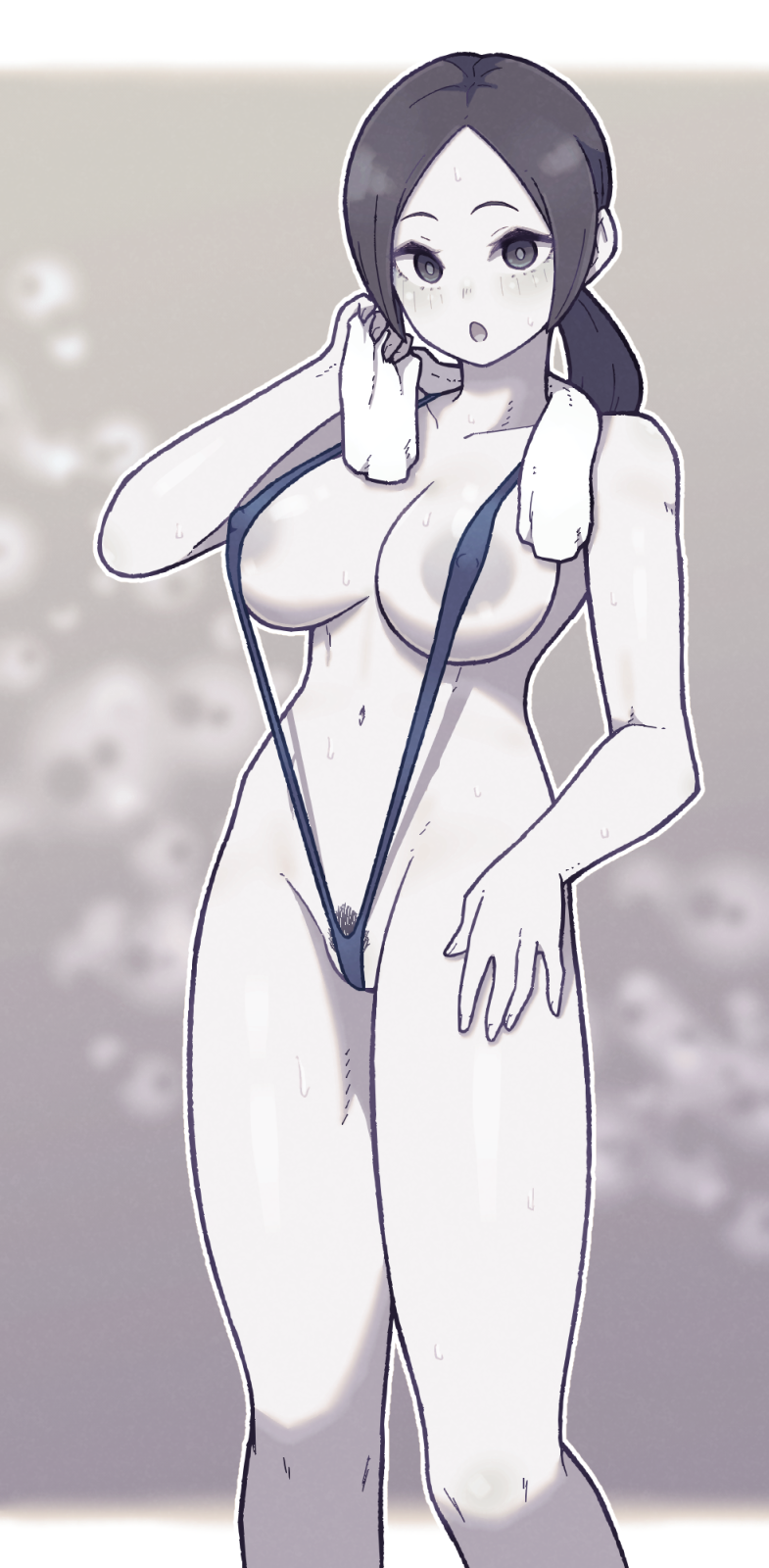 wii fit trainer (super smash bros. and 1 more) drawn by lamb-oic029