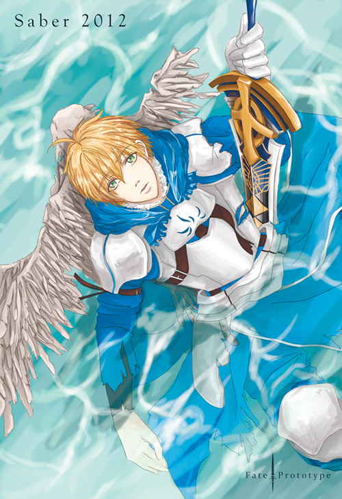 arthur pendragon (fate and 1 more) drawn by mio910