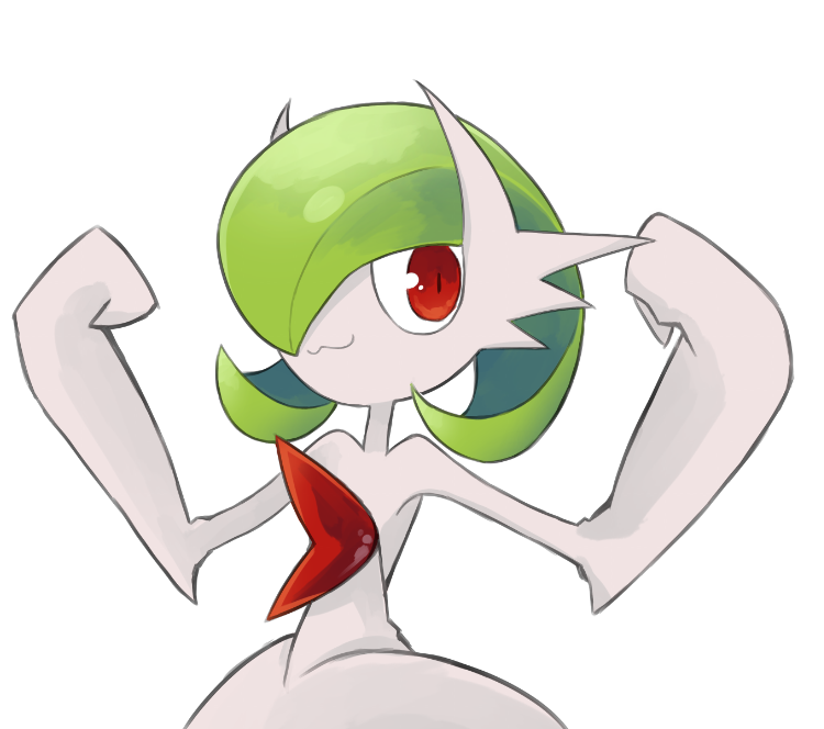 gardevoir and mega gardevoir (pokemon) drawn by dmt_(auburn)