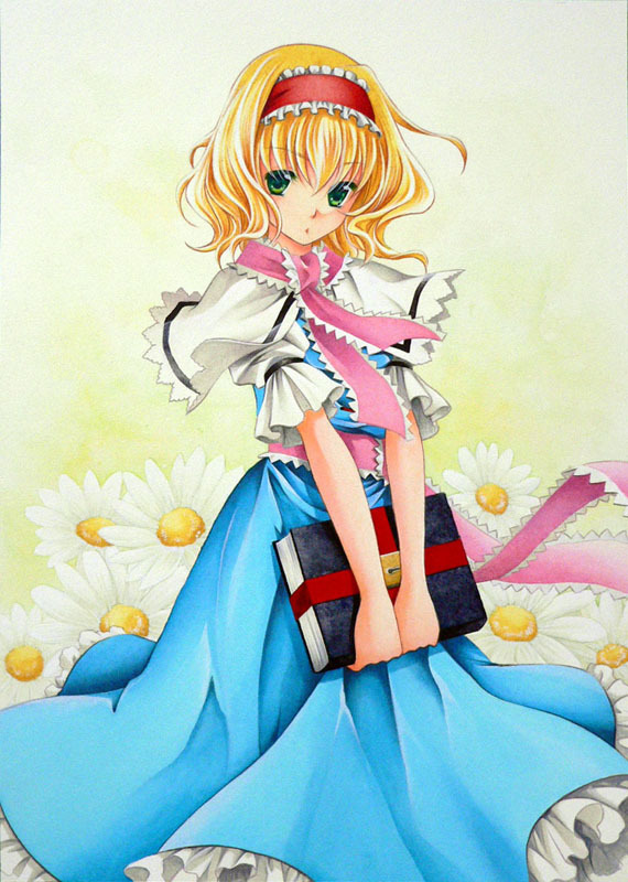 alice margatroid (touhou) drawn by trimcolor