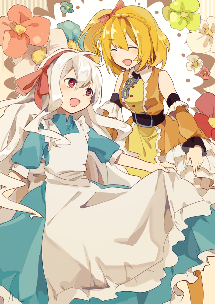 kozakura marry and kisaragi momo (kagerou project) drawn by xi_yuu
