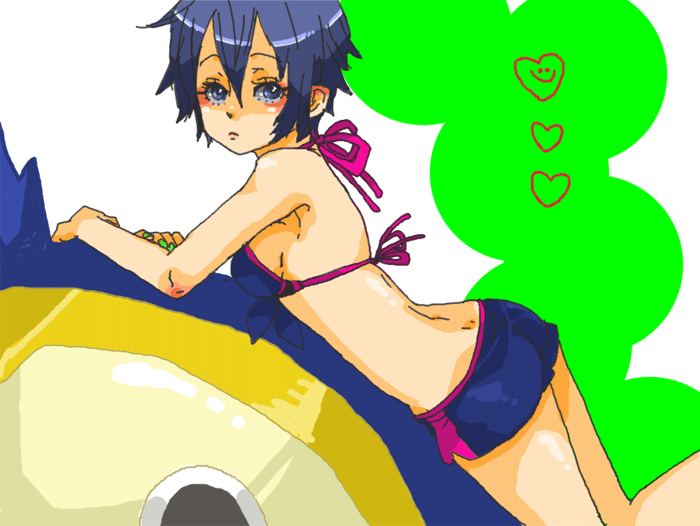 shirogane naoto and kuma (persona and 1 more) drawn by ten_(ch)