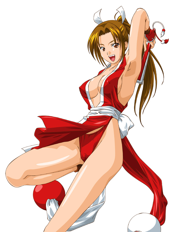 shiranui mai (the king of fighters and 1 more) drawn by fukuoka_katsumi