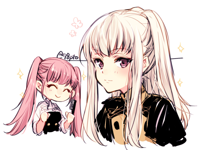 hilda valentine goneril and lysithea von ordelia (fire emblem and 1 more) drawn by naho_(pi988y)
