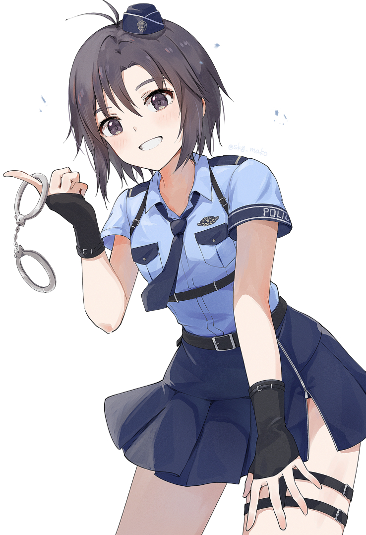 kikuchi makoto (idolmaster and 3 more) drawn by mogskg