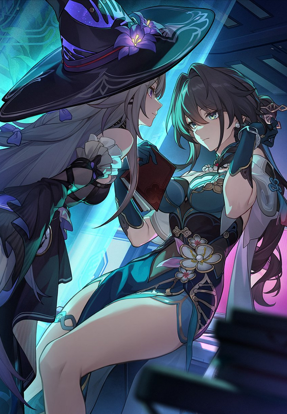 herta, the herta, and ruan mei (honkai and 1 more)