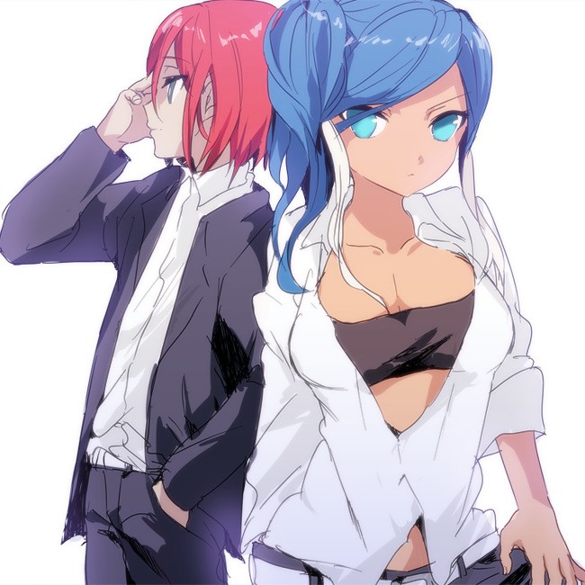kiyama hiroto and urubida (inazuma eleven) drawn by yoyoyotto