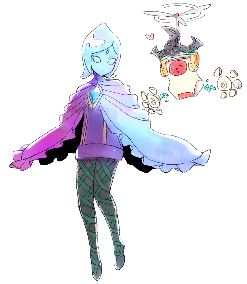 fi and scrapper (the legend of zelda and 1 more) drawn by dede_(qwea_00000)