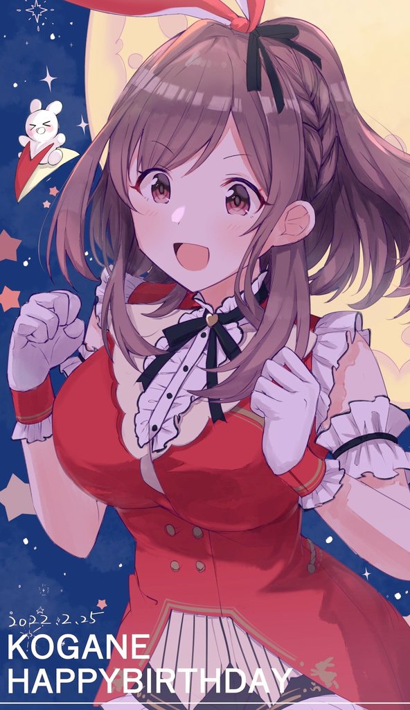 tsukioka kogane (idolmaster and 1 more) drawn by hanetsuka