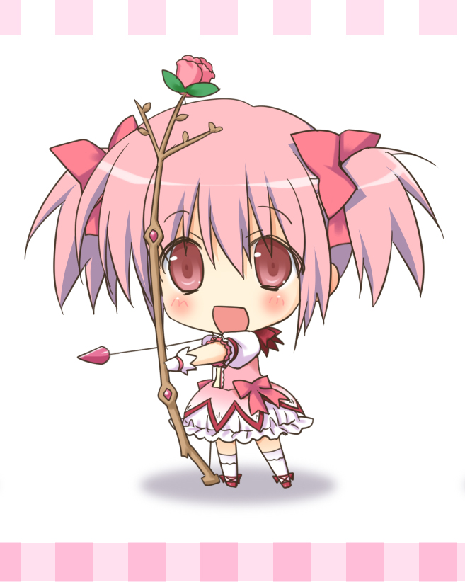kaname madoka (mahou shoujo madoka magica) drawn by asaba_yuu