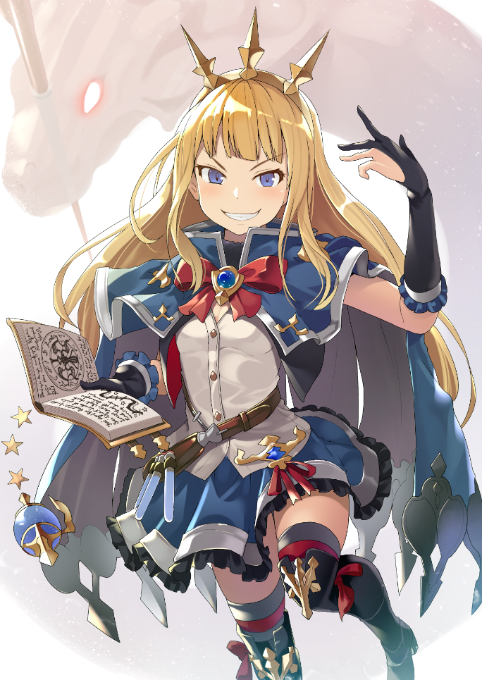 ouroboros and cagliostro (granblue fantasy) drawn by hinami_(hinatamizu)