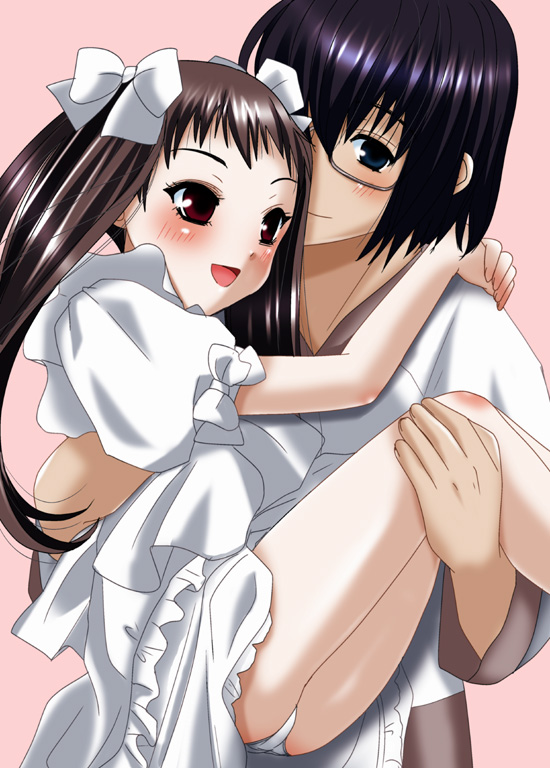 jakuri and chroah vatel (ar tonelico and 1 more) drawn by inumori_sayaka