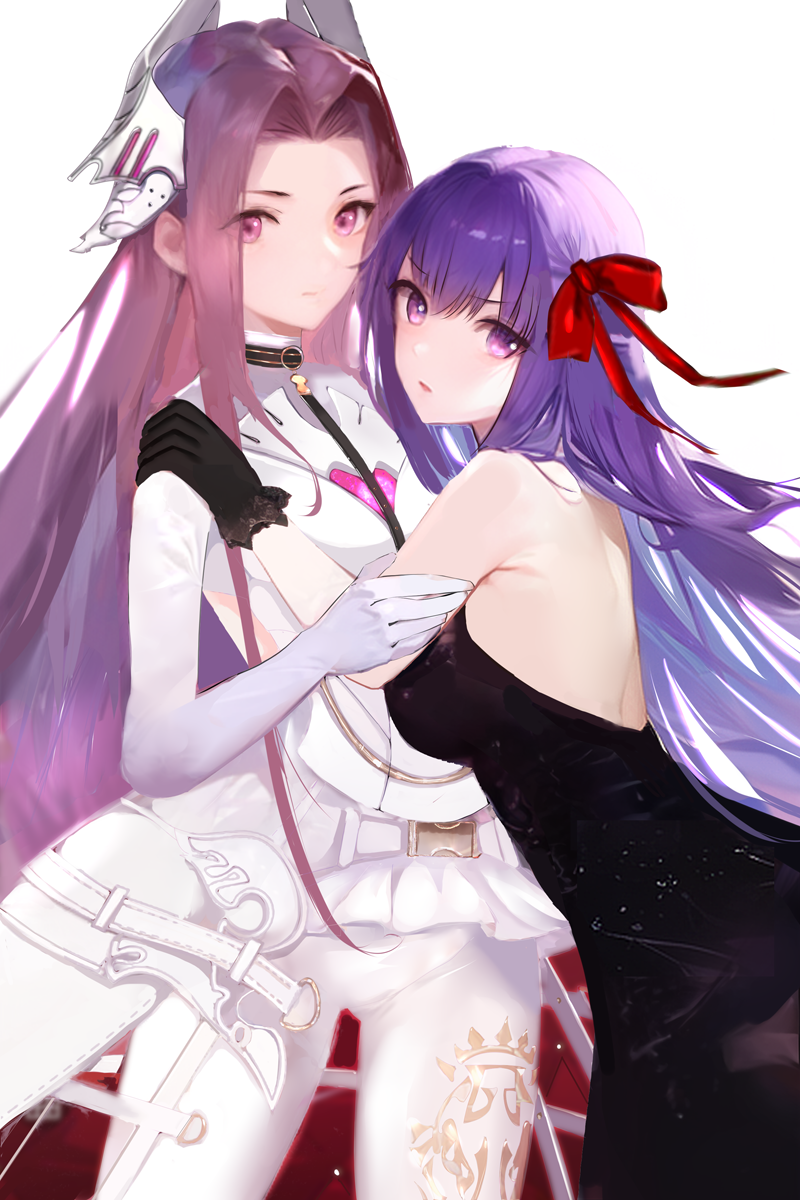 matou sakura, medusa, and sakura (fate and 1 more) drawn by fs_(sdamsd21321)