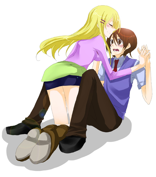 louise halevy and saji crossroad (gundam and 1 more)