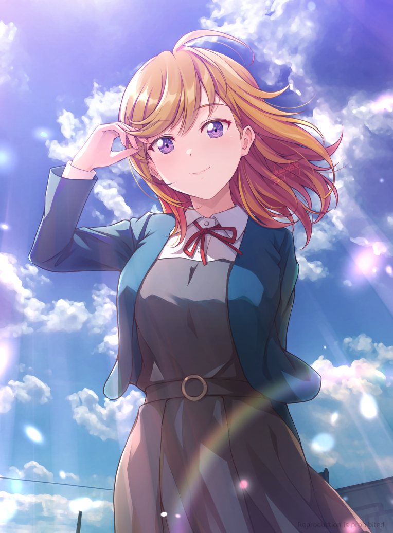 shibuya kanon (love live! and 1 more) drawn by shamakho