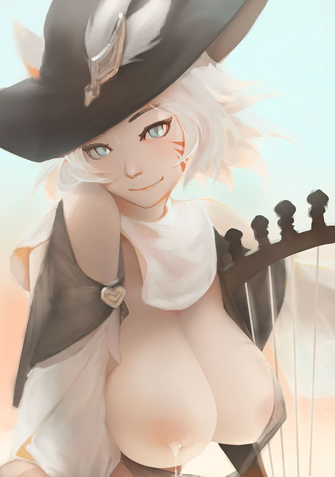 bard (final fantasy and 1 more) drawn by gray_bear
