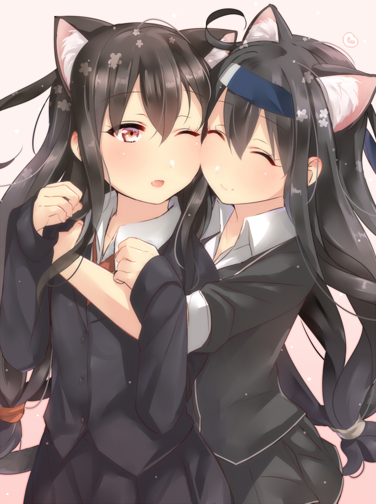 hatsushimo and hatsushimo kai ni (kantai collection) drawn by juurouta