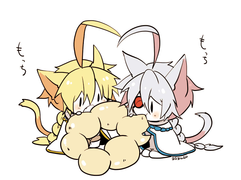 nu-13 and lambda-11 (blazblue) drawn by kuro_yuzu