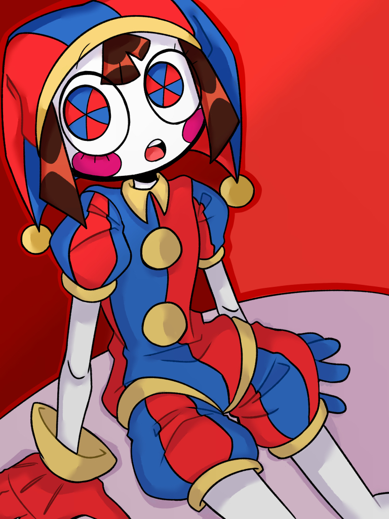 pomni (the amazing digital circus) drawn by user_jnnh3825