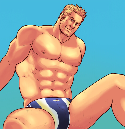 cid highwind (final fantasy and 1 more) drawn by magnum_feering