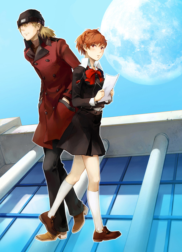 Persona 3 moon. Persona 3 Shinjiro and Minako. Shinjiro Aragaki. Persona 3 female protagonist Ken. Персона 3 портабл девушка.