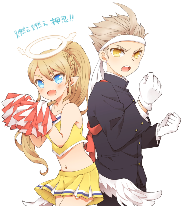 liliana hart and alvin granford (pop-up story) drawn by panunpa