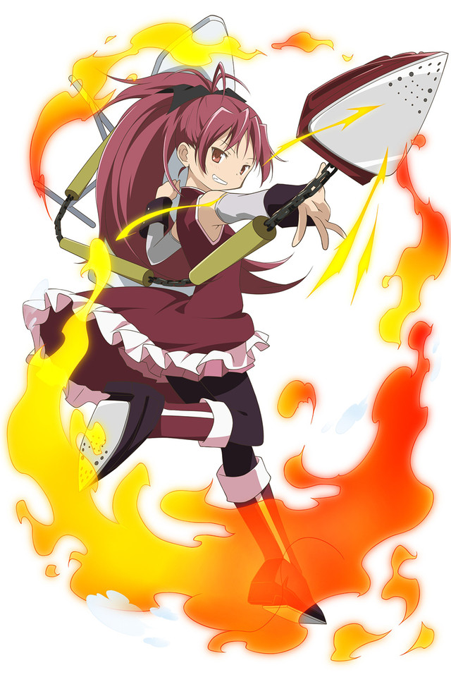 sakura kyoko (mahou shoujo madoka magica and 1 more)